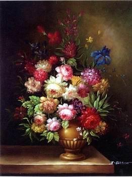 unknow artist Floral, beautiful classical still life of flowers.046 oil painting image